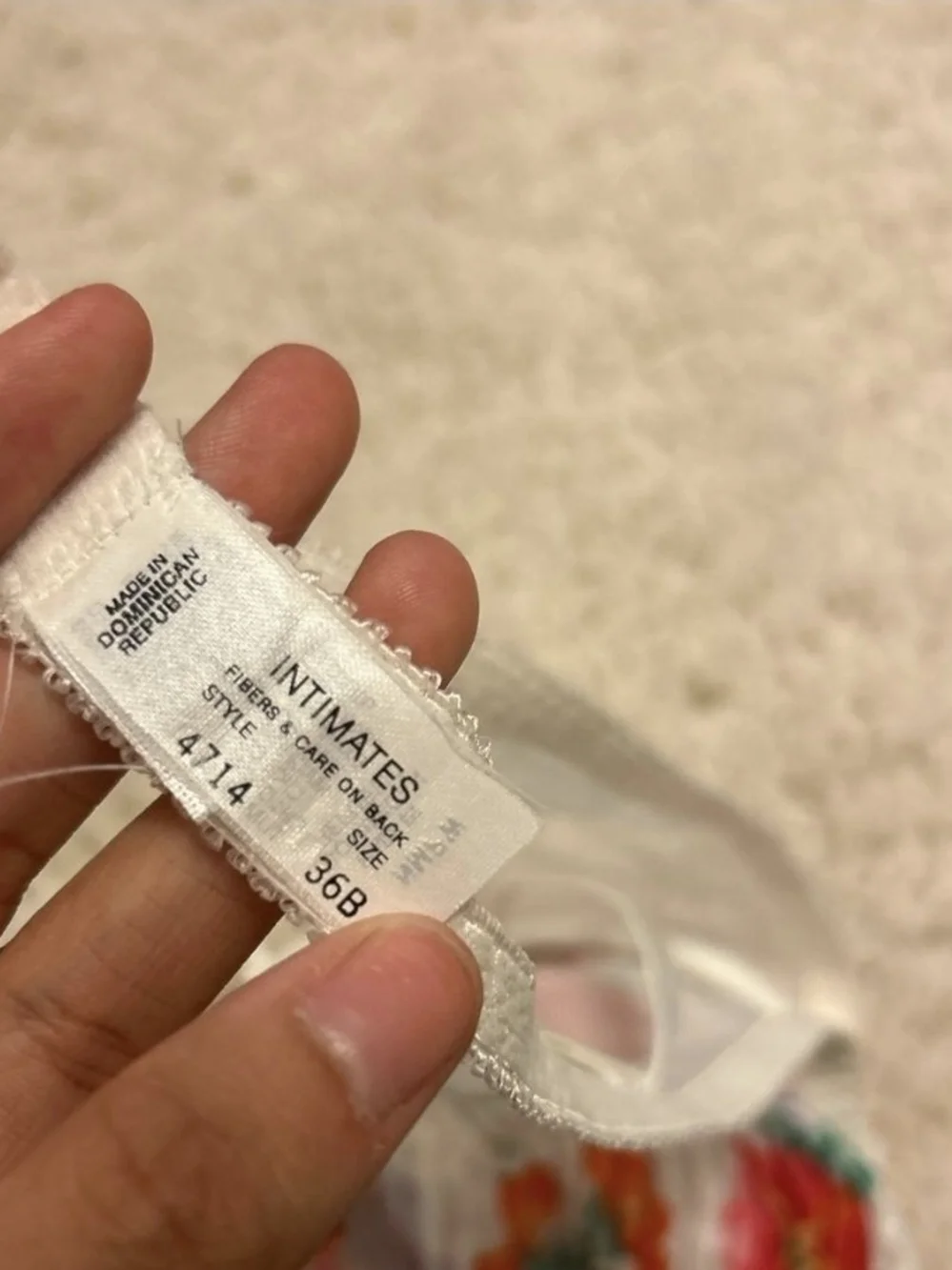 Dior underwire bra